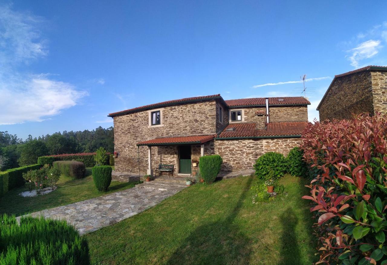 Casa O Castelo En Touro Villa ภายนอก รูปภาพ